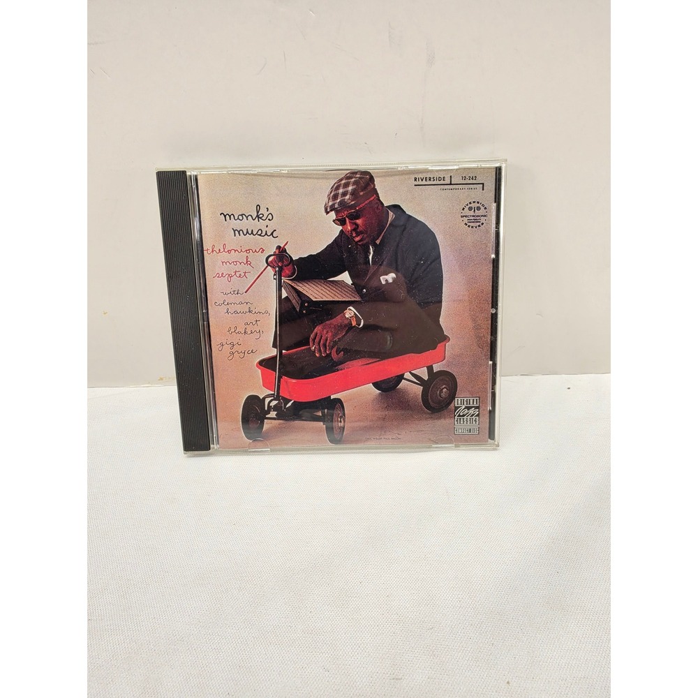 Thelonious Monk Septet Monk's Music CD Jazz John Coltrane Riverside OJC 084-2